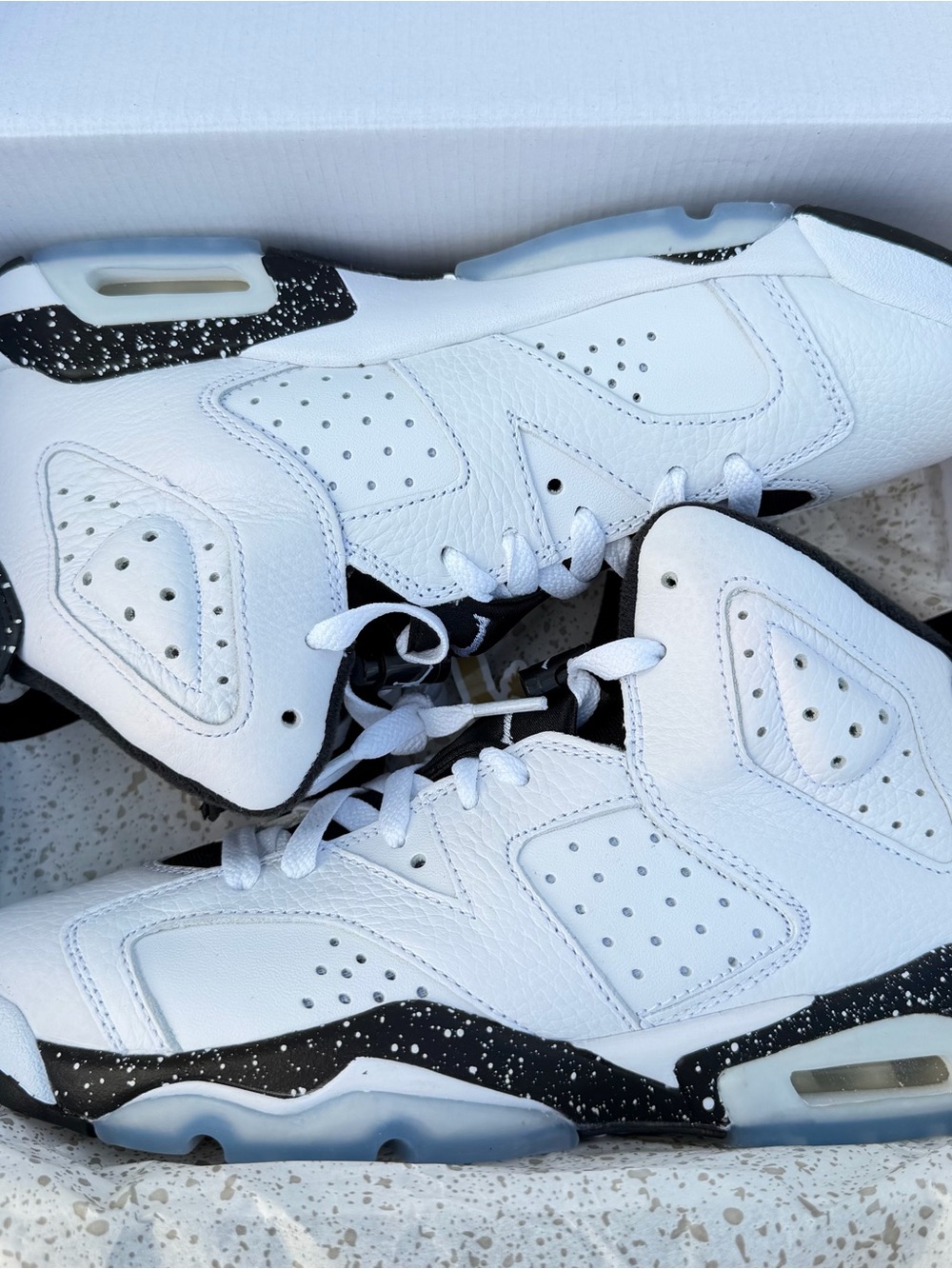 Jordan Air Jordan 6 Retro (GS) White and Black